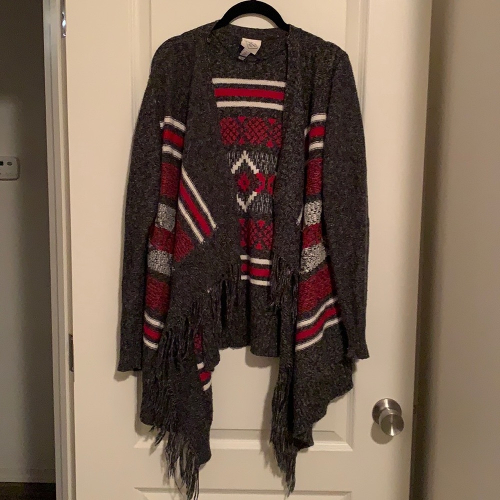 St John's Bay Fringed Cardigan